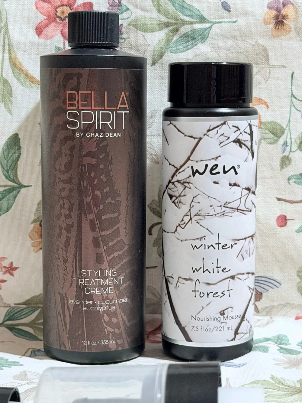 WEN DUO Winter White Forest Nourishing Mousse & Bella Spirit Style & Treat Cream